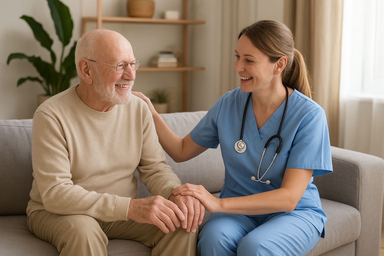 Elder care support at home